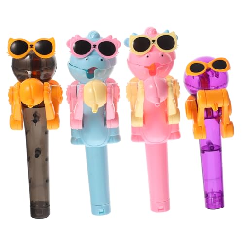 VICASKY 4 Stück Teiliges Lutscherhalter Dinosaurier Roboter Tragbarer Pop Up Lollipop Organizer Kreatives Kinderspielzeug Praktische Aufbewahrung Party Streich für Jungen und Mädchen VICASKY 4 Stück Teiliges Lutscherhalter Dinosaurier Roboter Tragbarer Pop Up Lollipop Organizer Kreatives Kinderspielzeug Praktische Aufbewahrung Party Streich für Jungen und Mädchen von VICASKY