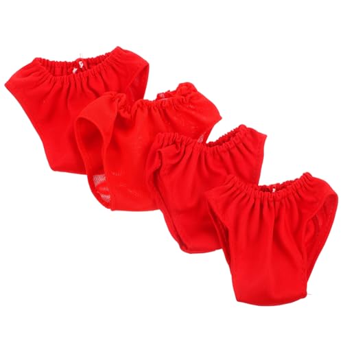 VICASKY 4 Stück Teiliges Puppen Unterwäsche aus Stoff Waschbar und Wiederverwendbar Verstellbar Passend für Puppen Dekoratives Puppenkleidungszubehör für DIY und Fotoshootings VICASKY 4 Stück Teiliges Puppen Unterwäsche aus Stoff Waschbar und Wiederverwendbar Verstellbar Passend für Puppen Dekoratives Puppenkleidungszubehör für DIY und Fotoshootings von VICASKY