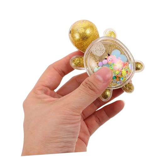 VICASKY 4 Stück Teiliges Sandkunst mit Beweglichen Schildkröten Detailreiche Turtle Figuren aus Sandscape Kreatives Meeres für Kinderzimmer Büro Party und Sommerpool Kompakt und Vielseitig von VICASKY