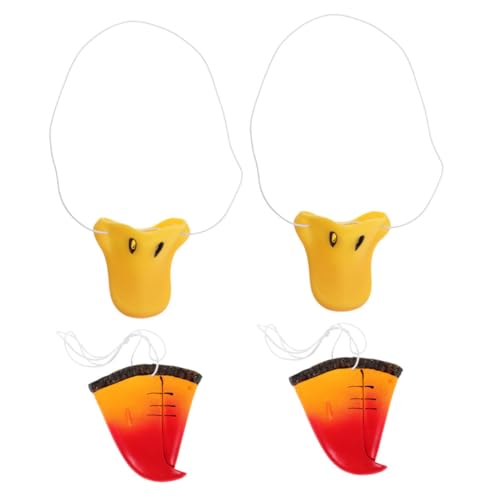 VICASKY 4 Stück Teiliges Tiernasen kostüm Requisiten mit Realistischem Enten Papageienschnabel Langlebig Vielseitig für Partydekoration Halloween Cosplay Einfache Anwendung Farblich VICASKY 4 Stück Teiliges Tiernasen kostüm Requisiten mit Realistischem Enten Papageienschnabel Langlebig Vielseitig für Partydekoration Halloween Cosplay Einfache Anwendung Farblich von VICASKY