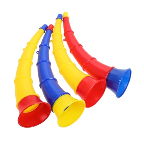 VICASKY 4 Stück Teiliges Trompeten für Kleinkinder Musikinstrument für Kindergarten Fördert Musikalische Fähigkeiten und Sprachentwicklung Sicheres für Jungen VICASKY 4 Stück Teiliges Trompeten für Kleinkinder Musikinstrument für Kindergarten Fördert Musikalische Fähigkeiten und Sprachentwicklung Sicheres für Jungen von VICASKY