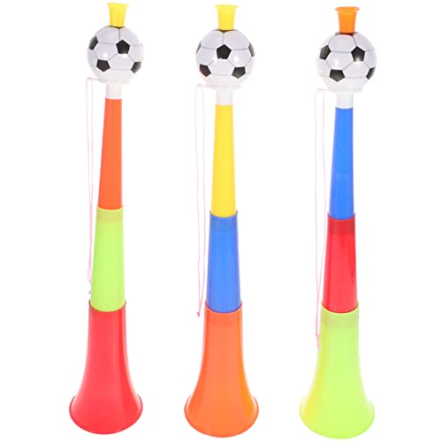 VICASKY 4 Stück Teleskopisches Fußballhorn Fußball Trompete Jubelhorn im Stadion Trompetenfußball hühner Lautstarke Tröten Hupe für Fußballspiele Fußballspiel horn Plastik VICASKY 4 Stück Teleskopisches Fußballhorn Fußball Trompete Jubelhorn im Stadion Trompetenfußball hühner Lautstarke Tröten Hupe für Fußballspiele Fußballspiel horn Plastik von VICASKY