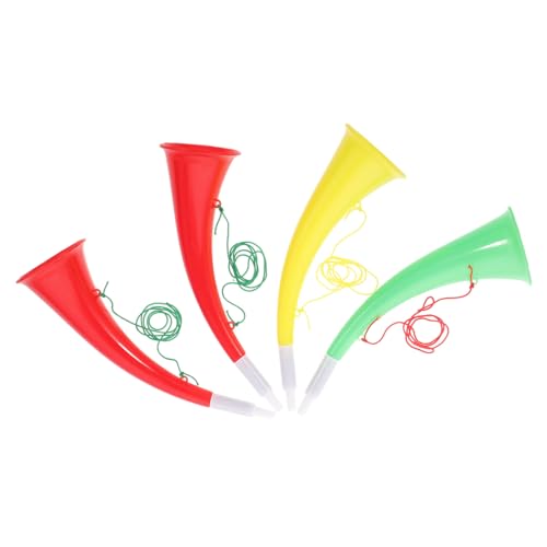 VICASKY 4 Stück Trompeten Musik Instrument Umweltsicher Leicht zum Anfeuern bei Sportveranstaltungen und Kinderfesten Zufällige Farbe Zufällige Farbe VICASKY 4 Stück Trompeten Musik Instrument Umweltsicher Leicht zum Anfeuern bei Sportveranstaltungen und Kinderfesten Zufällige Farbe Zufällige Farbe von VICASKY