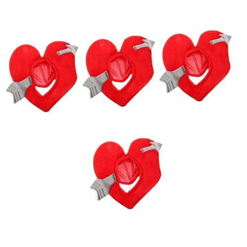 VICASKY 4 Stück Valentinstag Liebesherz Kopfschmuck Lustiger Party Haarreif Paarkostüm Foto Requisite für Hochzeit Cosplay und Besondere Anlässe VICASKY 4 Stück Valentinstag Liebesherz Kopfschmuck Lustiger Party Haarreif Paarkostüm Foto Requisite für Hochzeit Cosplay und Besondere Anlässe von VICASKY