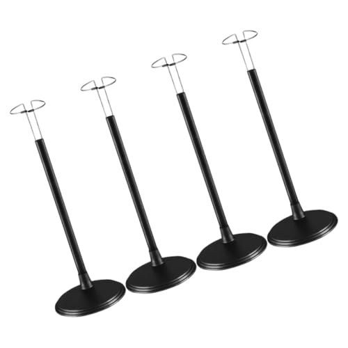 VICASKY 4 Stück Verstellbarer Puppenständer Schwarz Stabiler Halter für Puppen Actionfiguren und Sammlerstücke für DIY Bastelprojekte Dekorativer Ständer für Zuhause VICASKY 4 Stück Verstellbarer Puppenständer Schwarz Stabiler Halter für Puppen Actionfiguren und Sammlerstücke für DIY Bastelprojekte Dekorativer Ständer für Zuhause von VICASKY