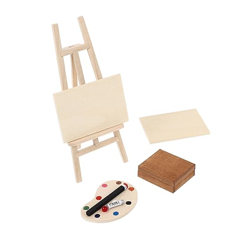 VICASKY 4 Stück Zeichenbrett Aus Holz Staffelei Tischdeko Staffelei Aus Holz Mini-hausschmuck Mini-landschaftsmodell Hölzernes Zeichenbrett Mini-holzschmuck Puppenhausmöbel VICASKY 4 Stück Zeichenbrett Aus Holz Staffelei Tischdeko Staffelei Aus Holz Mini-hausschmuck Mini-landschaftsmodell Hölzernes Zeichenbrett Mini-holzschmuck Puppenhausmöbel von VICASKY