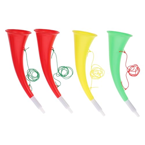 VICASKY 4 Stück jubelndes Horn hallowe kindertrompeten Zubehör für Blasinstrumente Concert Trompetengeräuschemacher Party-Sound Trompetenspielzeug für Hornspielzeug Plastik VICASKY 4 Stück jubelndes Horn hallowe kindertrompeten Zubehör für Blasinstrumente Concert Trompetengeräuschemacher Party-Sound Trompetenspielzeug für Hornspielzeug Plastik von VICASKY