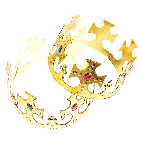 VICASKY 4 Stück königliche mittelalterliche krone König krönt Partygeschenk Halloween-Zubehör halloween kleidung halloween costumes Halloween-Party-Königskrone Halloween-Party-Requisite VICASKY 4 Stück königliche mittelalterliche krone König krönt Partygeschenk Halloween-Zubehör halloween kleidung halloween costumes Halloween-Party-Königskrone Halloween-Party-Requisite von VICASKY