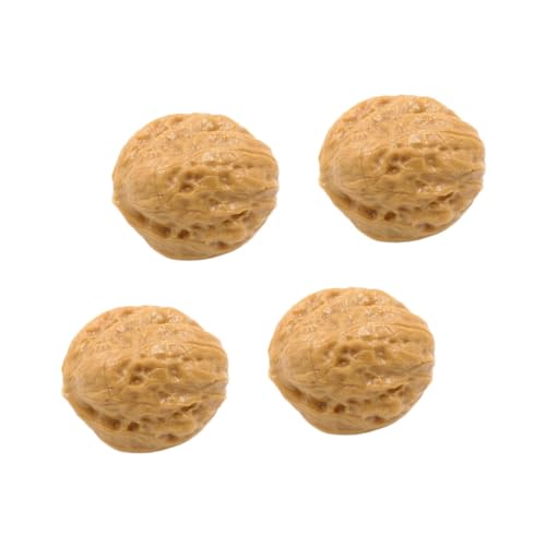 VICASKY Künstliche Walnussmodelle Für Jungen Und Mädchen Realistischer Kunststoff 4 VICASKY Künstliche Walnussmodelle Für Jungen Und Mädchen Realistischer Kunststoff 4 von VICASKY