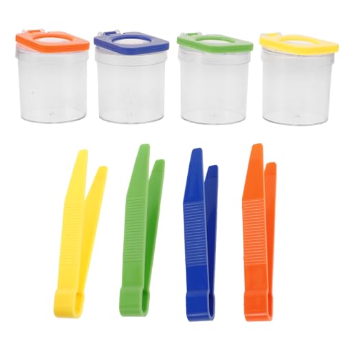 VICASKY 4 Teilige Box Für Outdoor Abenteuerwerkzeuge Lupe Vergrößerungsspiegel Lupen Kinderwerkzeuge Vergrößerungsbehälter Zum Lernen Kleiner Insektenkoffer Insektenbehälter VICASKY 4 Teilige Box Für Outdoor Abenteuerwerkzeuge Lupe Vergrößerungsspiegel Lupen Kinderwerkzeuge Vergrößerungsbehälter Zum Lernen Kleiner Insektenkoffer Insektenbehälter von VICASKY