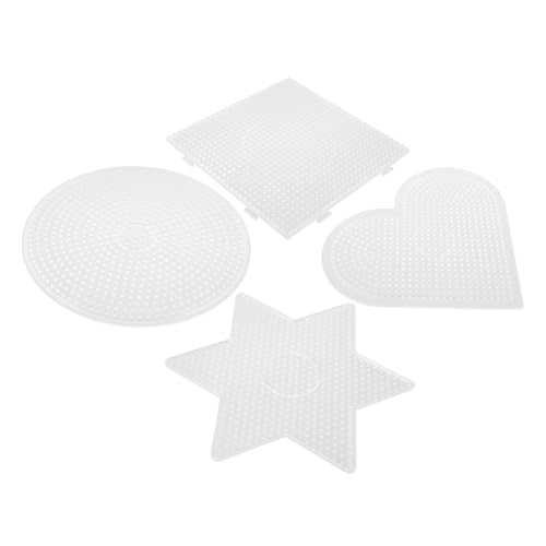 VICASKY Sicheres Und Unterhaltsames Lernen – 4-teiliges Geometrisches Bohnen-vorlagenset Für Kinder Zum Basteln Und Puzzlen VICASKY Sicheres Und Unterhaltsames Lernen – 4-teiliges Geometrisches Bohnen-vorlagenset Für Kinder Zum Basteln Und Puzzlen von VICASKY