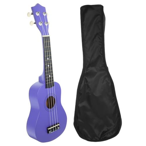 VICASKY 21 Lindenholz-Ukulele-Spielzeug Für Kinder 4-saitige Anfänger-Ukulele Sicheres Musikinstrument Ohne Geruch Für Die Hand- Und Gehirnkoordination von VICASKY