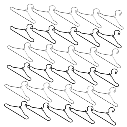 VICASKY 40 Stück Mini Kleiderbügel Aus Metall Hosenbügel Puppenhosenbügel Kinderspielzeug Hängende Kleiderstange Mini Kleiderbügel Modell Make It Mini Figuren Kleiderbügel VICASKY 40 Stück Mini Kleiderbügel Aus Metall Hosenbügel Puppenhosenbügel Kinderspielzeug Hängende Kleiderstange Mini Kleiderbügel Modell Make It Mini Figuren Kleiderbügel von VICASKY