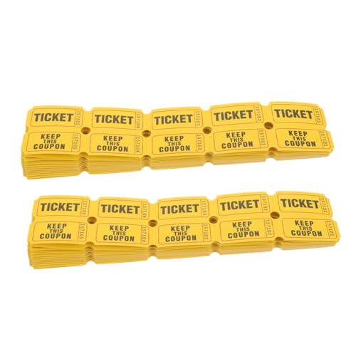 VICASKY Karnevalstickets auf Rolle 400 Stück Tombola-Tickets für Partys und Essensveranstaltungen für Erwachsene VICASKY Karnevalstickets auf Rolle 400 Stück Tombola-Tickets für Partys und Essensveranstaltungen für Erwachsene von VICASKY