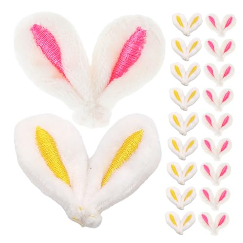 VICASKY Flauschige Hasenohren Cosplay-Set 40-teilig Osterhasen-ohrclips Stoff-Hasen-Stirnband Für Kinderkostüm-zubehör VICASKY Flauschige Hasenohren Cosplay-Set 40-teilig Osterhasen-ohrclips Stoff-Hasen-Stirnband Für Kinderkostüm-zubehör von VICASKY