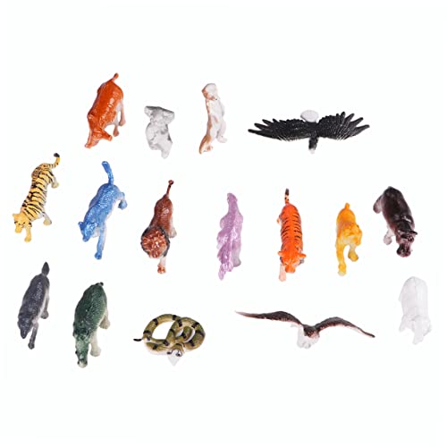 VICASKY 44 Stück Wildtierspielzeugmodelle realistische Tierfiguren Tiere Figur kleine Tierfiguren tierisches Dschungeltierfiguren Tierkuscheltiere zootierfiguren Zoo-Tierfiguren von VICASKY