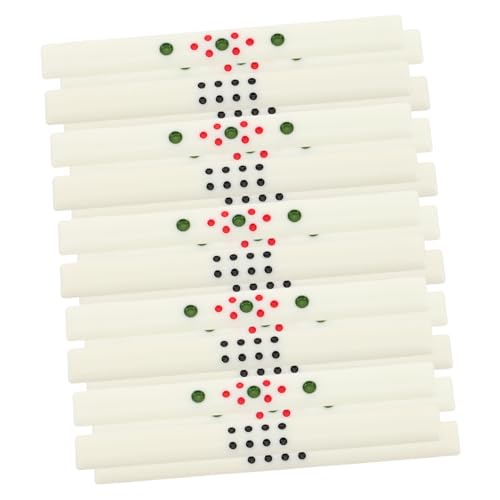 VICASKY 44-teiliges Mahjong-Scoring-wett-Tool Für Chinesische Mahjong-Spiele, Tragbare Zählstäbe Für Das Spiel von VICASKY