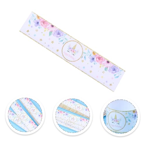 VICASKY 48 Stück Teiliges Einhorn Flaschenetiketten für Trinkflaschen Party Dekoration Aufkleber Wasserfeste Flaschensticker Geeignet für Geburtstags und Einhorn Mottopartys von VICASKY