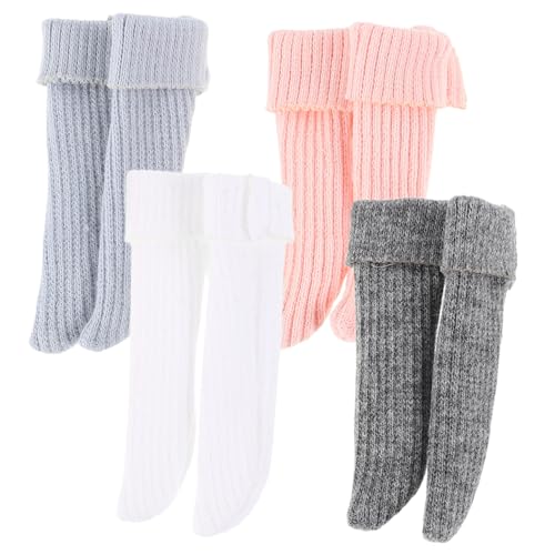 VICASKY 4Paare Puppensocken im für Puppenmode Bequeme und Stilvolle Accessoires für Alltag Partys und Kreative Outfits VICASKY 4Paare Puppensocken im für Puppenmode Bequeme und Stilvolle Accessoires für Alltag Partys und Kreative Outfits von VICASKY