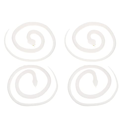 VICASKY 4Stücke Gefälschte Schlangenmodelle Realistische Gruselspielzeuge für Halloween Gartenstreich und Rollenspiele aus Langlebigem Material für Partys VICASKY 4Stücke Gefälschte Schlangenmodelle Realistische Gruselspielzeuge für Halloween Gartenstreich und Rollenspiele aus Langlebigem Material für Partys von VICASKY