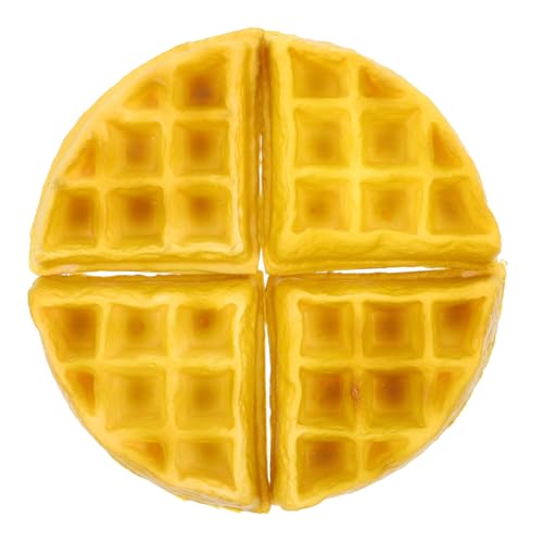 VICASKY 4Stücke Künstliche Waffeln Realistisches Simulationsmodell für Küchen Dekoration für Partys Feiertags Events und Fotografie Requisiten VICASKY 4Stücke Künstliche Waffeln Realistisches Simulationsmodell für Küchen Dekoration für Partys Feiertags Events und Fotografie Requisiten von VICASKY