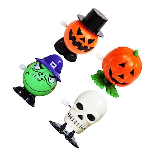 VICASKY 4Stücke Pumpkin Skull und Witch für Partys und Kreative Spiele Langlebig und Farbenfroh von VICASKY