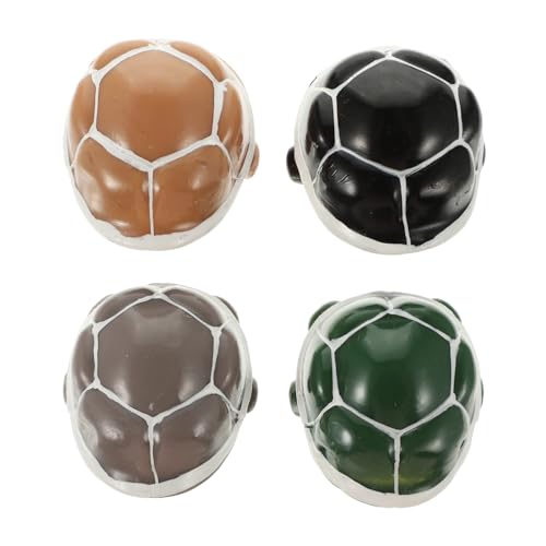 VICASKY 4Stücke Teiliges Schildkröten Dehnbares Stressabbau für Erwachsene und Fidget Toy zur Linderung von Angst und Stress Partys und Reisen von VICASKY