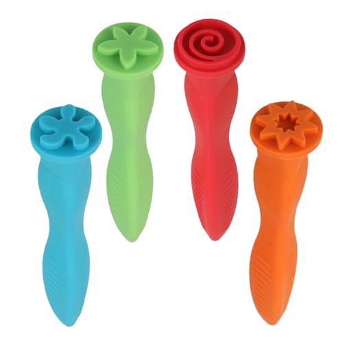 VICASKY 4Stücke Teiliges Stempelset mit Blumenmustern Stempel für DIY Kartenherstellung Kreative Bastelwerkzeuge für Handgefertigte Holzmontage für Handwerk VICASKY 4Stücke Teiliges Stempelset mit Blumenmustern Stempel für DIY Kartenherstellung Kreative Bastelwerkzeuge für Handgefertigte Holzmontage für Handwerk von VICASKY