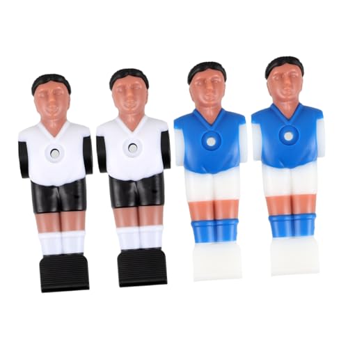 VICASKY 4Stücke Tischfußballspieler Figuren Anpassbare Tischfußballfiguren für Spannende Spiele Unterhaltung Verbessert und Familieninteraktion von VICASKY