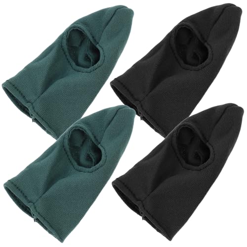 VICASKY 4pcs Action Figure Face Cover Puppenkopfbewegung Für 1/6 - -Action -Figuren Dollhouse Zubehör Miniatur Kopfbedeckung Spielzeug Soldat Neck Gitter von VICASKY