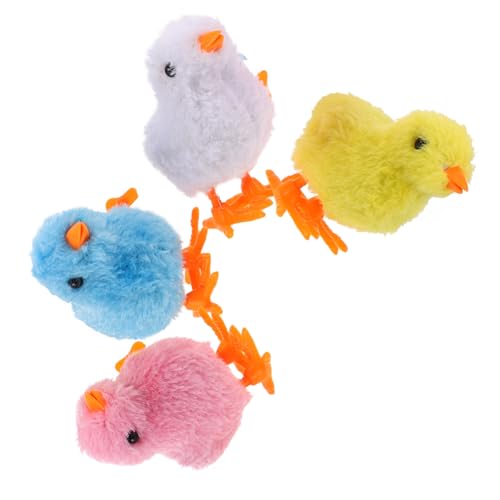 VICASKY 4pcs Ostern Mini Chick Aufziehen Mini Hühnchen Plüsch Little Chick Fluffy Chick Fuzzy Osterkorb Stuffers Party Favor Dekoration Dekoration VICASKY 4pcs Ostern Mini Chick Aufziehen Mini Hühnchen Plüsch Little Chick Fluffy Chick Fuzzy Osterkorb Stuffers Party Favor Dekoration Dekoration von VICASKY