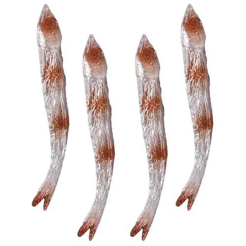 VICASKY 4pcs Realistische Lebensmittel Künstliche Schlamm Fisch Modelle Küche Lebensmittel Modell Display Fotografie Prop VICASKY 4pcs Realistische Lebensmittel Künstliche Schlamm Fisch Modelle Küche Lebensmittel Modell Display Fotografie Prop von VICASKY