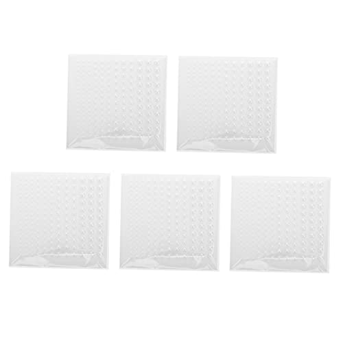 VICASKY 5 Blätter DIY Aufkleber Kinderkleber Dekorativer Aufkleber Für Kunsthandwerk-Aufkleber- Handyhülle Aufkleber Edelstein-Aufkleber Dill-Aufkleber Beige Plastik von VICASKY