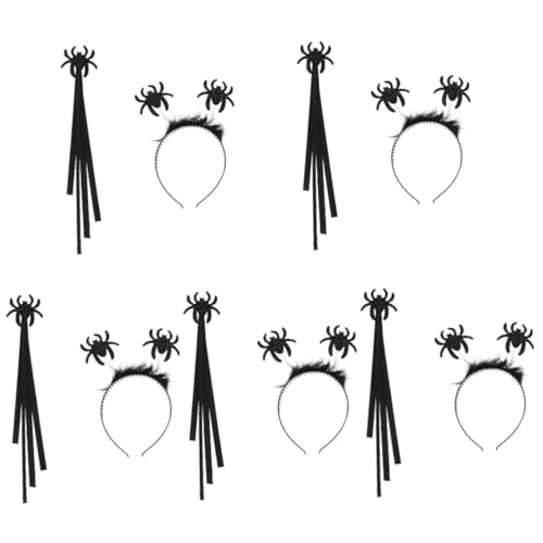 VICASKY 5 Sätze Halloween Haarreif Teilig mit Zauberstab und Spinne Lustiges Party Accessoire für Erwachsene Bequemes Leichtes Stirnband für Festival Kostüm und Foto Requisiten VICASKY 5 Sätze Halloween Haarreif Teilig mit Zauberstab und Spinne Lustiges Party Accessoire für Erwachsene Bequemes Leichtes Stirnband für Festival Kostüm und Foto Requisiten von VICASKY
