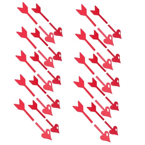 VICASKY 5 Sätze Kucheneinsätze Zum Valentinstag Kuchendeckel Cupcake Topper Für Die Hochzeit Valentinstag Cupcake Topper Valentinstag Kuchen Topper Valentinsgrüße Papier 20 Stück * 5 von VICASKY