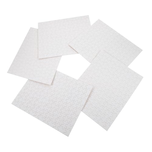 VICASKY 5 Satz Leer -Puzzlespielzeug Leere Puzzles für Sublimation Bastelpuzzle übertragen Sublimation Rätsel Rohlinge leeres Puzzle für DIY-Sublimation Leer -Puzzle -Sublimation Holz Weiß VICASKY 5 Satz Leer -Puzzlespielzeug Leere Puzzles für Sublimation Bastelpuzzle übertragen Sublimation Rätsel Rohlinge leeres Puzzle für DIY-Sublimation Leer -Puzzle -Sublimation Holz Weiß von VICASKY