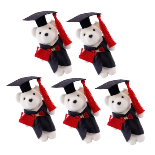 VICASKY 5 Stück Abschlussfeier Der Puppe Dekoration Bär Der Abschlusssaison Abschlussfeier Ausgestopfter Tierbär High-School-abschlussbär Mini-Paar Bären Diplom-bär Polyester VICASKY 5 Stück Abschlussfeier Der Puppe Dekoration Bär Der Abschlusssaison Abschlussfeier Ausgestopfter Tierbär High-School-abschlussbär Mini-Paar Bären Diplom-bär Polyester von VICASKY