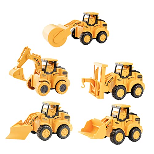 VICASKY 5 Stück Bagger für kinderspielzeug Fahrzeuge zabawki stymulujące rozwój outdor Boy Toys Baufahrzeug Engineering-LKW Bauwagen Plastik VICASKY 5 Stück Bagger für kinderspielzeug Fahrzeuge zabawki stymulujące rozwój outdor Boy Toys Baufahrzeug Engineering-LKW Bauwagen Plastik von VICASKY