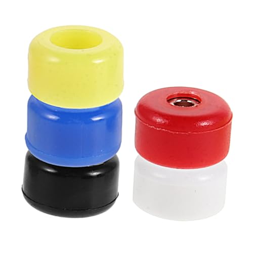 VICASKY 5 Stück Finger Skateboard Teiliges Mini Skateboard Ersatzteile Leichte und Langlebige für Finger Skateboarding Professionelle Zubehör Enthusiasten Design von VICASKY