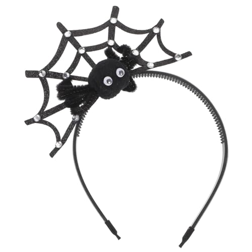 VICASKY 5 Stück Halloween Haarreif mit Kreativem Spinnennetz Design Leichter Bequemer Kopfschmuck für Damen Halloween Kostüm und Partydeko Vielseitig für Karneval und Cosplay VICASKY 5 Stück Halloween Haarreif mit Kreativem Spinnennetz Design Leichter Bequemer Kopfschmuck für Damen Halloween Kostüm und Partydeko Vielseitig für Karneval und Cosplay von VICASKY