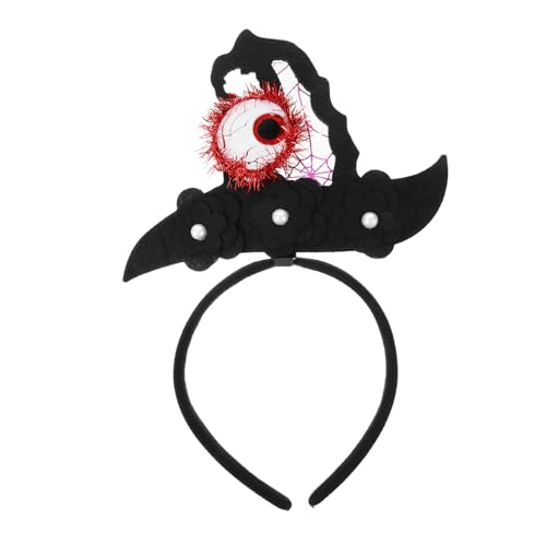 VICASKY 5 Stück Halloween Hexenhut Haarreif für Frauen Stilvoller Filz Kopfschmuck mit Augapfel Dekor Bequemer Metallrahmen Vielseitig für Halloween und Kostümpartys Modisches VICASKY 5 Stück Halloween Hexenhut Haarreif für Frauen Stilvoller Filz Kopfschmuck mit Augapfel Dekor Bequemer Metallrahmen Vielseitig für Halloween und Kostümpartys Modisches von VICASKY