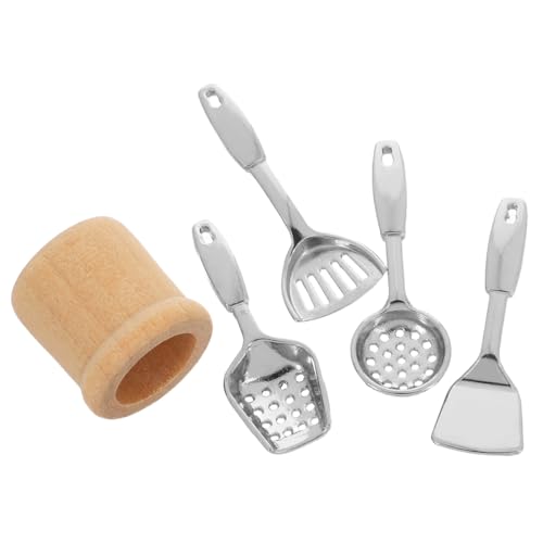 VICASKY 5 Stück Maßstab Metall Mini Schaufel Eimer Miniatur Küchenutensilien für Puppenhaus Dekoration Rollenspiel Micro Szene VICASKY 5 Stück Maßstab Metall Mini Schaufel Eimer Miniatur Küchenutensilien für Puppenhaus Dekoration Rollenspiel Micro Szene von VICASKY