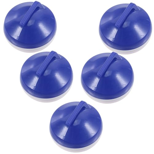VICASKY 5 Stück Mini Curling Ball Blue Plastik von VICASKY