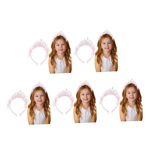 VICASKY 5 Stück Prinzessinnen Geburtstagskrone für Mädchen Leichtes Mesh Stirnband mit Funkelnden Strasssteinen Bequeme Tiara für Geburtstagsfeier Hochzeit Festliches Haarschmuck VICASKY 5 Stück Prinzessinnen Geburtstagskrone für Mädchen Leichtes Mesh Stirnband mit Funkelnden Strasssteinen Bequeme Tiara für Geburtstagsfeier Hochzeit Festliches Haarschmuck von VICASKY