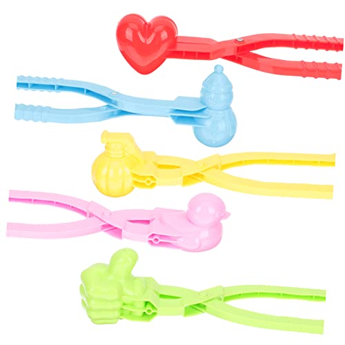 VICASKY Schneeballformer Schneeball Maker Set Für Große Schneeball Zange Für Den Winter Ideal Für Schnee Spiele Und Familienaktivitäten Farben Zufällig Schneeball Blasters VICASKY Schneeballformer Schneeball Maker Set Für Große Schneeball Zange Für Den Winter Ideal Für Schnee Spiele Und Familienaktivitäten Farben Zufällig Schneeball Blasters von VICASKY