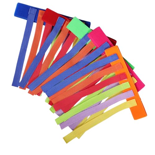 VICASKY 5 Stück Sensory Integration Fang Gürtel für Kindergarten Farbenfrohe Fang Gürtel für Schulaktivitäten für Gruppenspiele und Feste von VICASKY