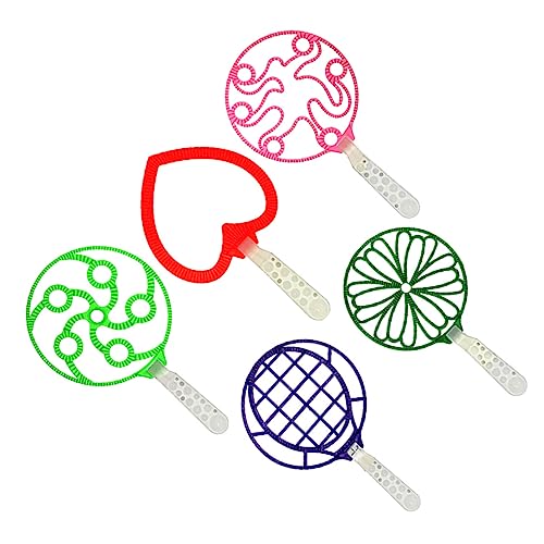 VICASKY 5 Stück Sprudelstab für kinderspielzeug spielsachen für Bubbles Machine Bubble blubberndes Seifenblasen-Stick Seifenblasenmacher VICASKY 5 Stück Sprudelstab für kinderspielzeug spielsachen für Bubbles Machine Bubble blubberndes Seifenblasen-Stick Seifenblasenmacher von VICASKY