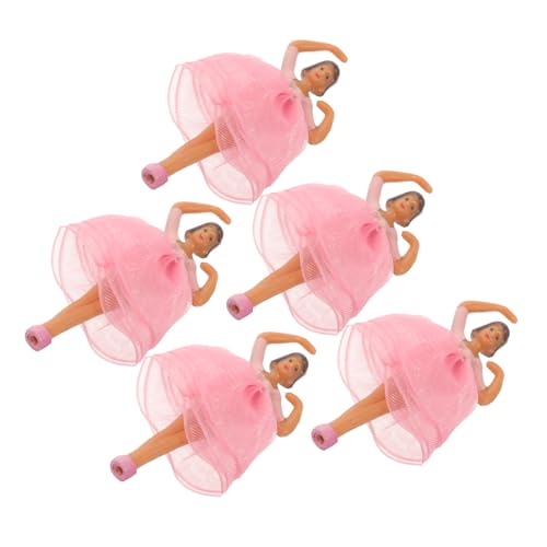 VICASKY 5 Stück Teiliges Ballettpuppen für Musikbox Realistische Prinzessinnenfigur für Dekoration und Spiel für Kinderzimmer und Kreative Szenen von VICASKY
