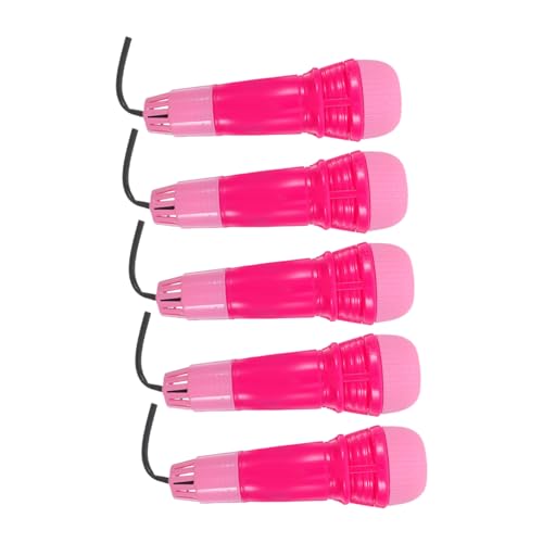 VICASKY 5 Stück Teiliges Echo Mikrofon Langlebiges Material Buntes Pädagogisches Stimmverzerrer Mikrofon für Mädchen Geburtstagsfeiern Kinderpartys Sing und Zufällige Zufällige Farbe VICASKY 5 Stück Teiliges Echo Mikrofon Langlebiges Material Buntes Pädagogisches Stimmverzerrer Mikrofon für Mädchen Geburtstagsfeiern Kinderpartys Sing und Zufällige Zufällige Farbe von VICASKY