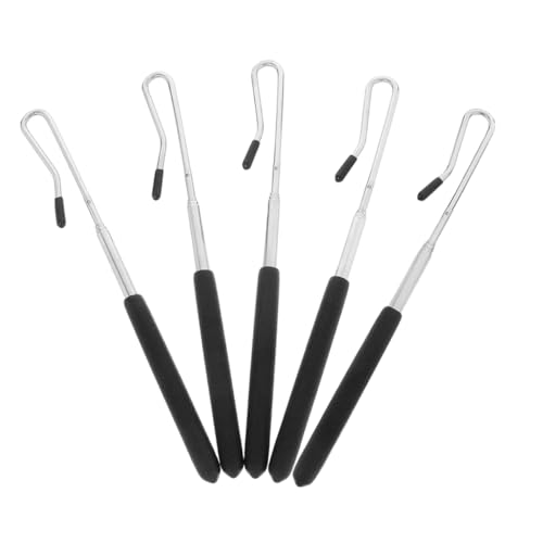 VICASKY 5 Stück Teiliges Metall Puppensteuerungsstäbe Erweiterbare Handpuppen Stangen aus Leichtem Material für Nahtlose Bühnenaufführungen Kompatibel mit Großen Puppen VICASKY 5 Stück Teiliges Metall Puppensteuerungsstäbe Erweiterbare Handpuppen Stangen aus Leichtem Material für Nahtlose Bühnenaufführungen Kompatibel mit Großen Puppen von VICASKY